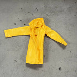 SU-RC-JUB: 1/12 slim yellow rain coat for 6" marvel Legends X-Men '97 Jubilee Model