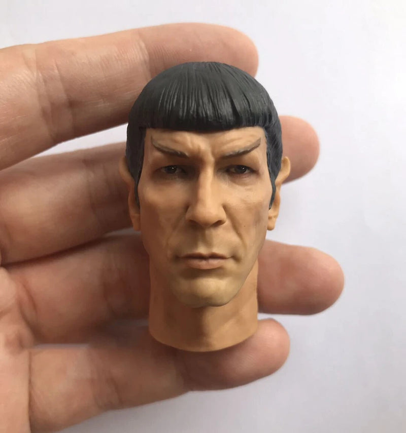 1/6 Scale Movie Actor Leonard Nimoy Head Carving Sculpt Model Toys Model