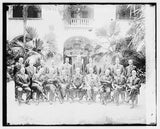 Photo:Governing Board P.A.U. Group Portrait May 1924 Men in Courtyard Model