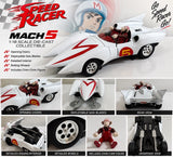Speed Racer 1/18 Scale Diecast Model Car Mach 5 w Chim Chim Model