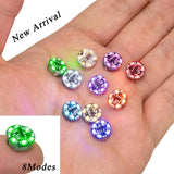 8 Mode Mini Magnetic Control LED Lamp Toys Diy Model Making Kits for Solar Furna Model