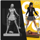 1/24 Resin Female Warrior Unpainted Unassembled 6695 Model