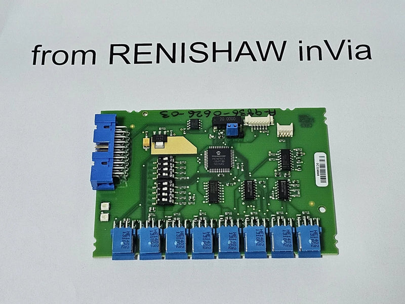 Renishaw inVia A-9836-0626-03 PCB Circuit Board M-9836-0101-02 Raman Model