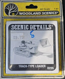 Woodland Scenics HO Scale D235 All Scale Track-Type Loader Kit NISP Model
