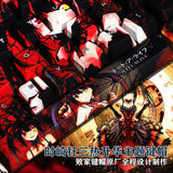 108 Keys DATE A LIVE Tokisaki Kurumi PBT Keycap Set for Mechanical Keyboard Model