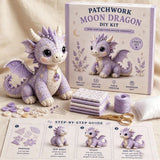 DIY Fabric Dragon Patchwork Sewing Kit, Fantasy Animal Craft Project Gift Model