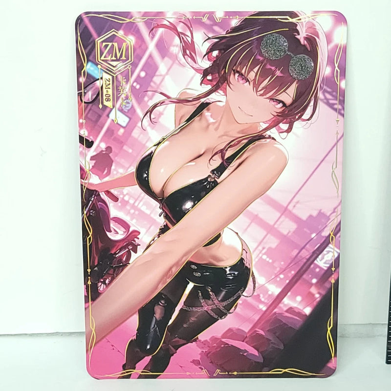 Kafka ZM Waifu Gorgeous Card Anime Wall Art Oversized Board A5 Model