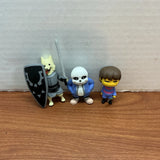 Undertale Series 1 Vinyl Figurine Set NO Display Stand Sans Toriel Papyrus Model