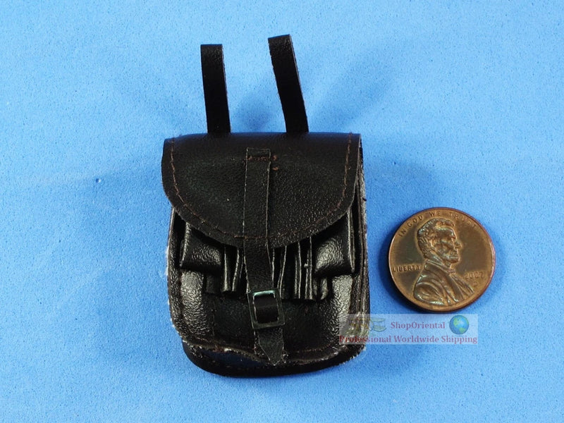 1:6 ACTION FIGURE WW2 GERMAN Wehrmacht Officer Map Bag Pouch Utility Bag FH_2I Model