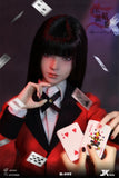 JKTOYS 1/6 K-009 Abyssal Gambler Yumeko Action Figure Model In Stock NEW Model