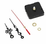 1PC NEW CLOCK MECHANISMS REPLACEMENT PARTS Black & Red DIY Kit Repair FREE SHIP Model
