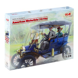 ICM 24013 Plastic figures model kit Scale 1:24 American Motorists (1910 s) Model