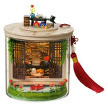 ADICO DIY Korean Miniature Kit Sarangchae Hanok Traditional English Manual Model