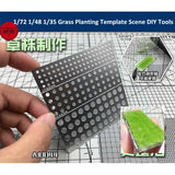 1/72 1/48 1/35 Grass Planting Template Model Scene DIY Tools Model