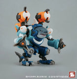 MORISE 80191 1/24 NO.57 Manhunter Hunter Squad Shark Assembly Model Kit Model