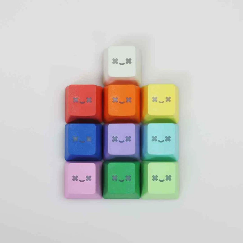 Smiley Keycap - Translucent Doubleshot PBT - R4 OEM Profile Model