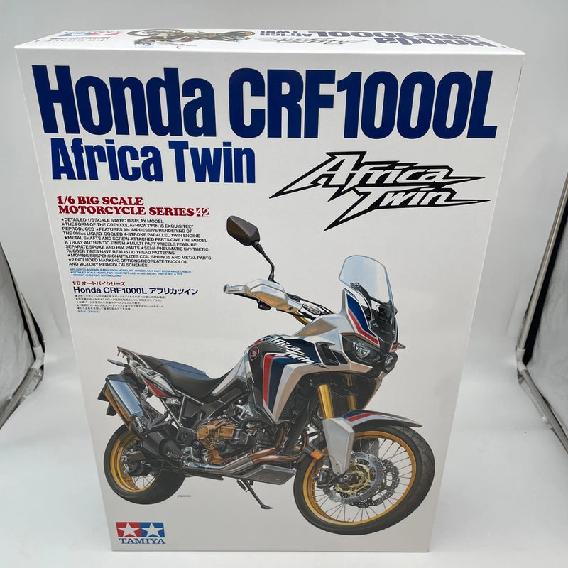 TAMIYA 1/6 Motorcycle Series No.42 Honda CRF 1000 L Africa Twin Display Model Model
