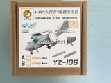YZM 1/350 Grumman A-6E Intruder Attack Aircraft (Wing Folded) 3D Print Model Set Model