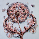 Dandelion Tenderness Bead Embroidery Kit ?C DIY Beaded Home Decor Wall Art Model