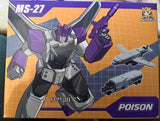 Mechanic Toys MFT MS-27 Poison Action Figure Transforms Collection Model Gifts Model