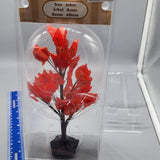 Lemax Autumn Fall Red Tree Miniature Figurine for Village Decor 2004 New NIB Model