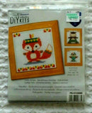Cross Stitch KIT  Animal FOX Aida Cloth DMC Threads Veruaco DIY Fun Gift Sealed Model