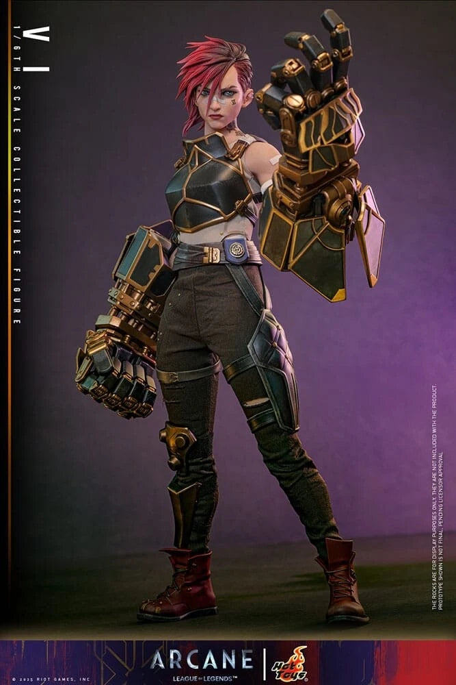LEAGUE OF LEGENDS ARCANE FIGURE VI 1/6 HOT TOYS IN STOCK Model