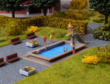 N Scale Buildings - 47668 - N Pool  - Kit Model