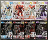 GUNDAM G Frame Complete SET 8 RX-78-2 Char's Zaku II GM Dom Model Kit Figure Model