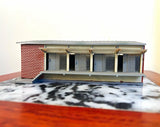 Vollmer HO Scale Industrial Building Structure Kit Painted V 553 1:87 Plastic Model