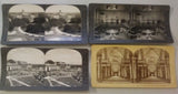 (4) Washington D.C. DC Stereoview Photos Governing Board Union Station Keystone Model
