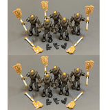 10 figure & 10 gun Mega Construx Halo Hermes Hammer Power Pack GLB65 As Pictures Model