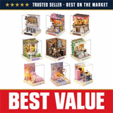 DIY Miniature Wooden Dollhouse Kit 3D Puzzle Room Box Craft Gift Model