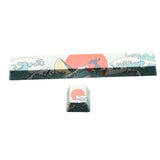 2Pcs Personality Keycaps OEM Profile PBT 5-Sides Dye Space Spacebar ESC Keycap Model