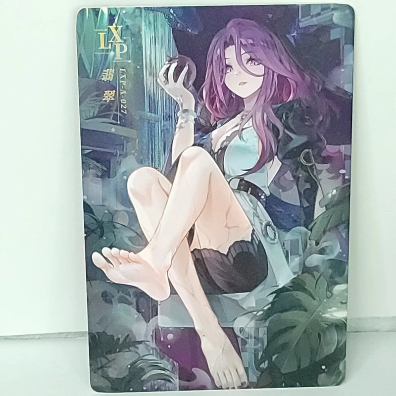 Jade LXP Double Sided Premium Waifu Card Anime Wall Art Oversized Board A5 Model