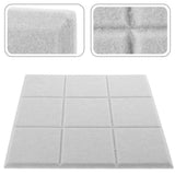 Grey Felt Board for Photo Display Reusable Wall Message Board Decor Model