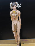 1Set Gold Female Sexy Clothes For 12