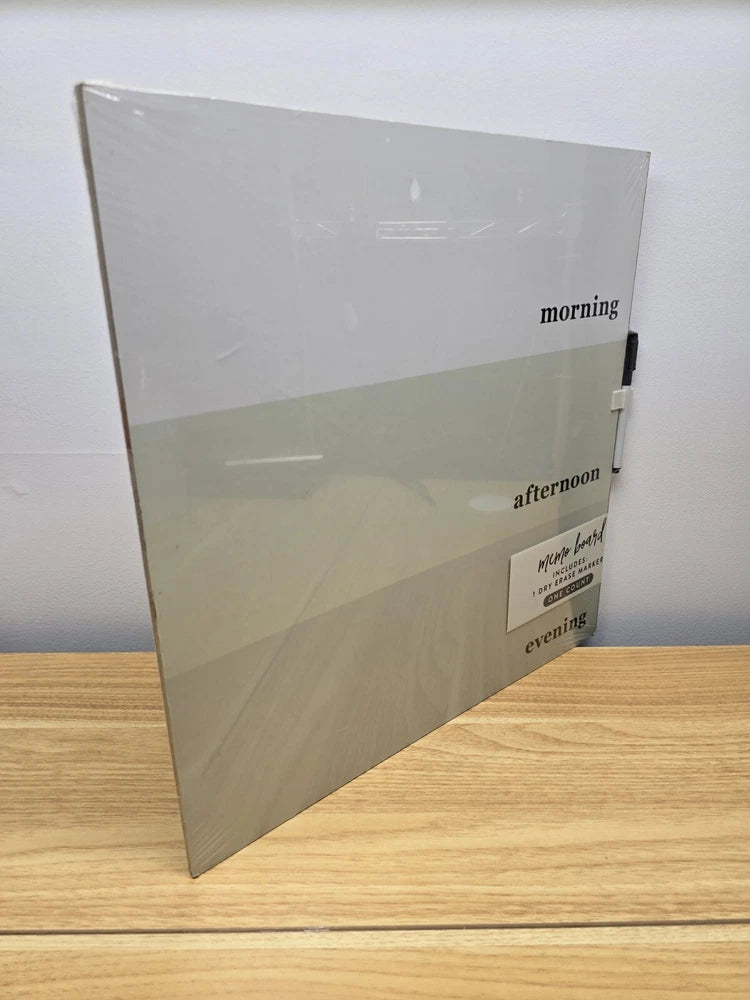 Sealed Modern Wipe Off Memo Board With 1 Dry Erase Marker 15¡±Wx15¡±L Model