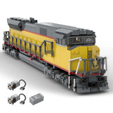 Modubrix Mocs Bricks Sets EMD-SD90/43MAC Union Pacific Train 2261 Parts Toys Kit Model