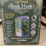 DIY Book Nook Kit Monet Wooden Puzzle Miniature House Bookshelf Gift Decor Model
