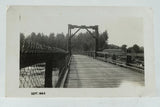 Wood Plank Walking Bridge Photo Dated September 1940, Engineers Album Photo Model
