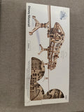 NIB UGears Disneyland Monorail 3-D Wood Kit Mechanical Models Puzzle Gift Model
