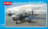 Mikro Mir 72-006 - 1/72 Moskalyev SAM-13 Soviet experimental, aircraft model kit Model