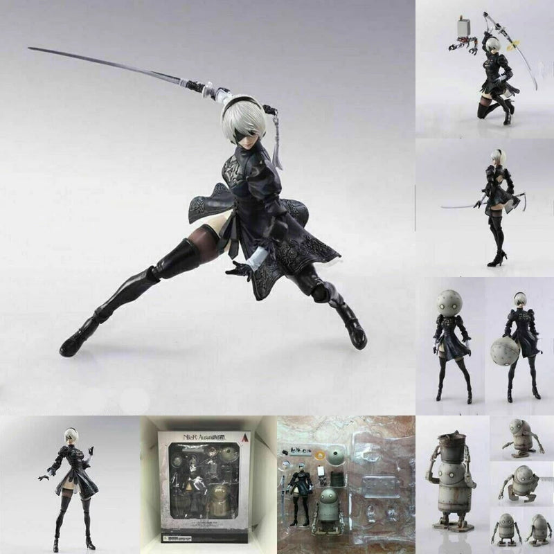 NieR:Automata 2b FIGMA ACTION Figure Authentic Bring Arts Playarts Kai Figurine Model