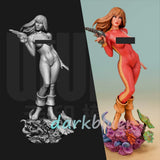 1/24 1/18 Resin Figure Barbarella Assemble Model Kit Unassembled Unpainted Model