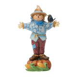Jim Shore SCARECROW STANDING ON PUMPKIN HARVEST FIGURE-HAY! FALL IS HERE 6018093 Model