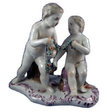Antique 18thC Limbach Thuringia Porcelain Putti Figure Figurine Porzellan Figur Model