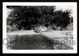MAN SEXY SWIMSUIT POSING ON POOL DIVING BOARD OLD/VINTAGE PHOTO- I416 Model