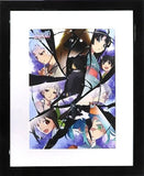 Monogatari Series Final Season A5 Character Photo Graph Art Board Set Model
