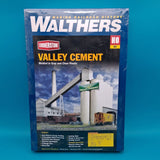 HO Scale Walthers Cornerstone 933-3098 Valley Cement Plant Complex Building Kit Model